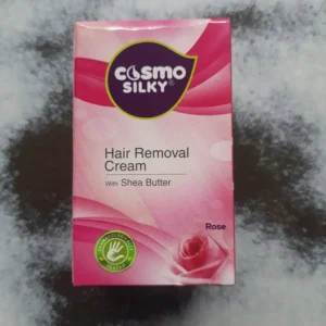 cosmo silky, cream hair remover, silky & smooth skin
